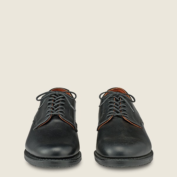 Red Wing Oxford Black - Mens Williston - Featherstone Leather - 3197-KLQYR